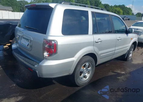 2006 Honda Pilot Ex from USA, damaged, VIN 5FNYF28406B046653